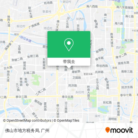 佛山市地方税务局地图