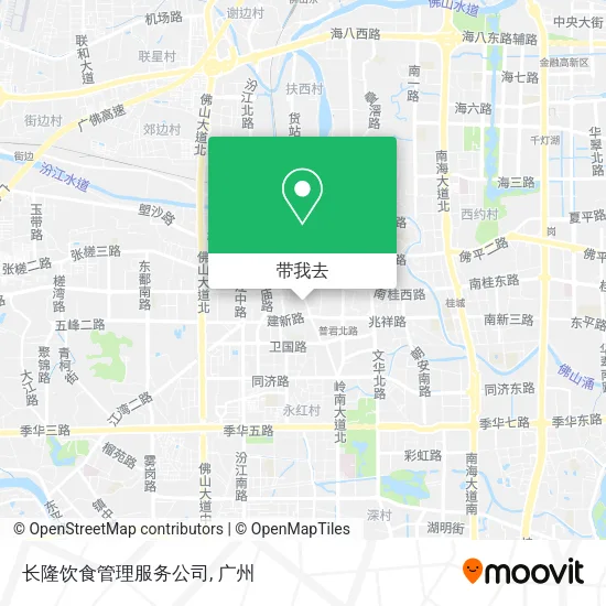 长隆饮食管理服务公司地图
