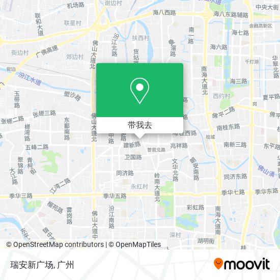 瑞安新广场地图