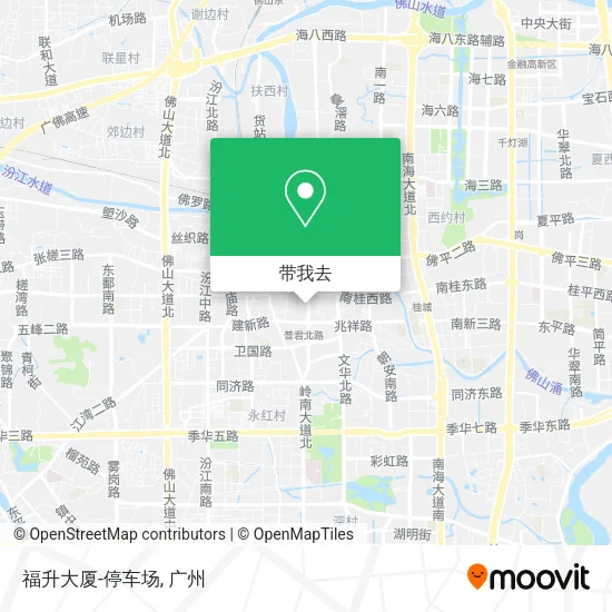 福升大厦-停车场地图