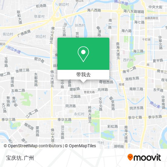 宝庆坊地图