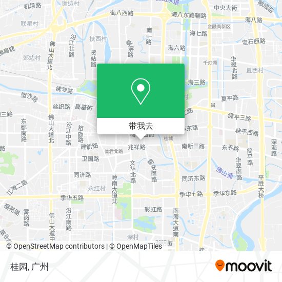 桂园地图