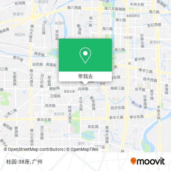 桂园-38座地图