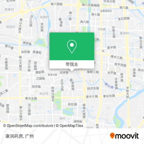 康润药房地图
