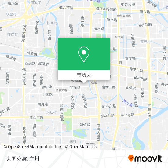 大围公寓地图