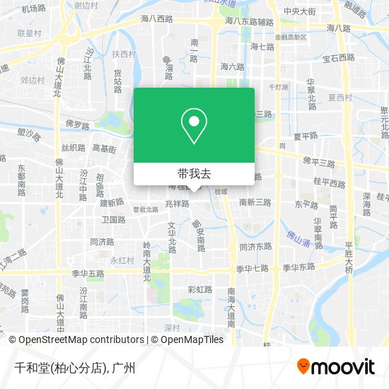 千和堂(柏心分店)地图