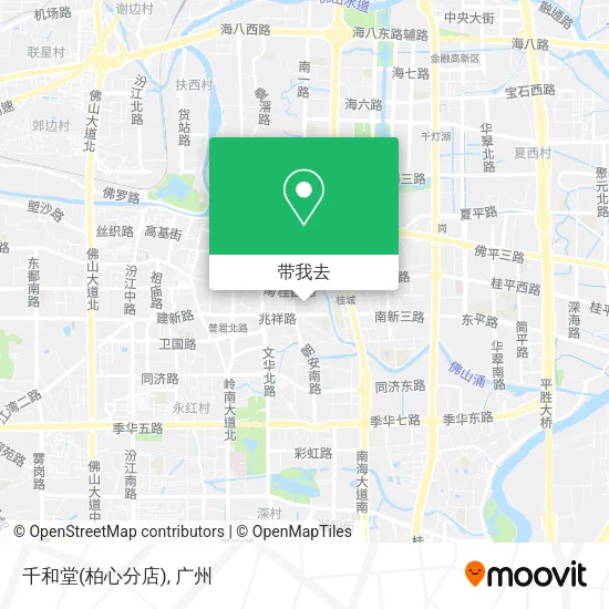 千和堂(柏心分店)地图