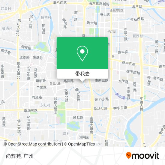 尚辉苑地图
