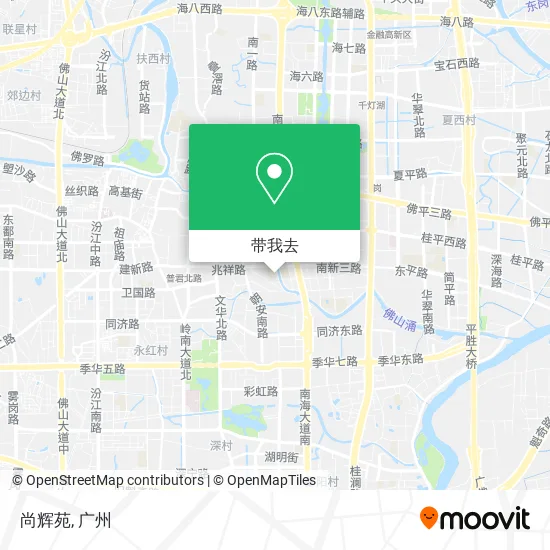 尚辉苑地图