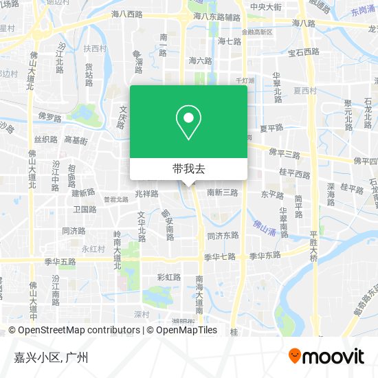 嘉兴小区地图