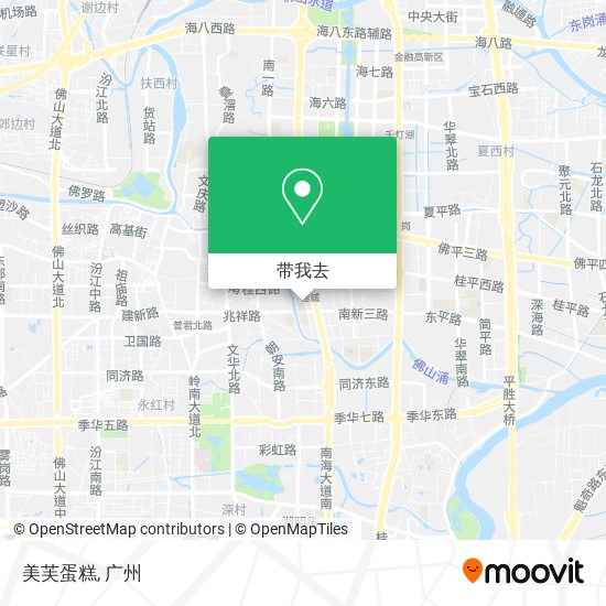 美芙蛋糕地图