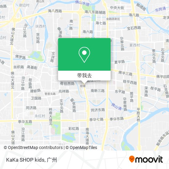 KaKa SHOP kids地图