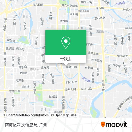 南海区科技信息局地图