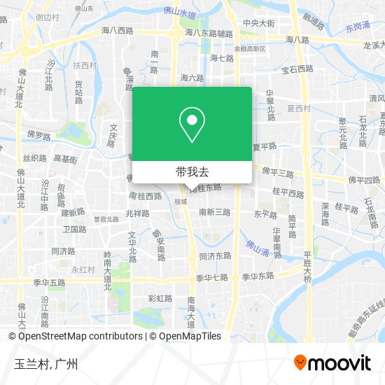 玉兰村地图