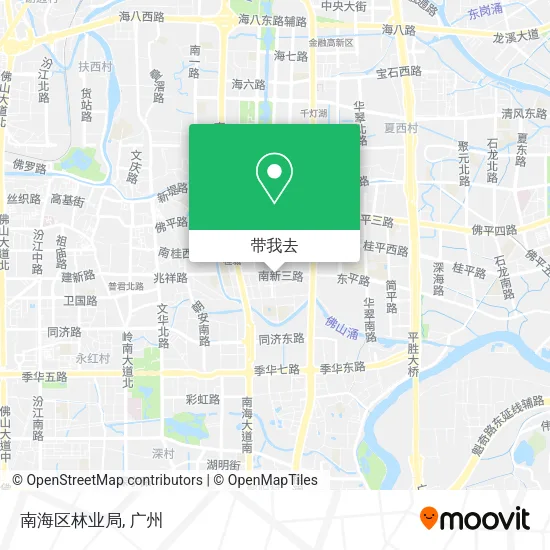 南海区林业局地图