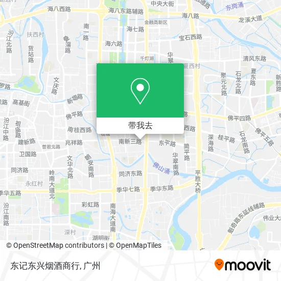 东记东兴烟酒商行地图