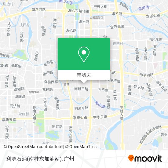 利源石油(南桂东加油站)地图
