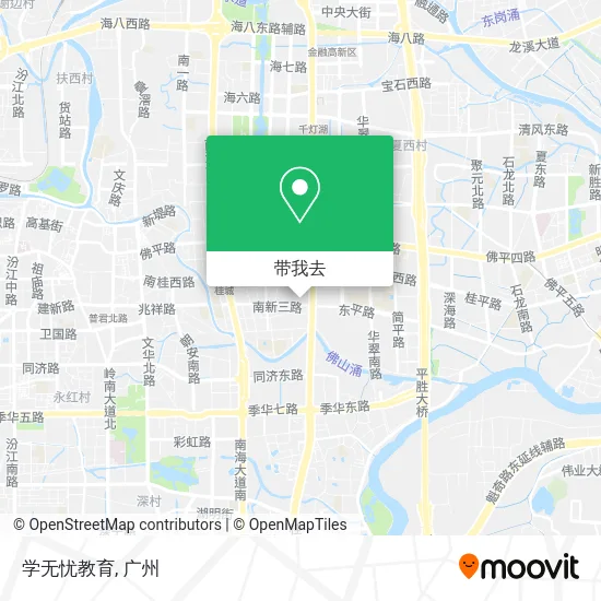 学无忧教育地图