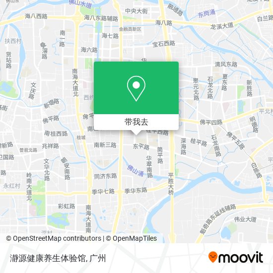 瀞源健康养生体验馆地图