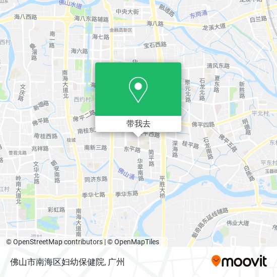 佛山市南海区妇幼保健院地图