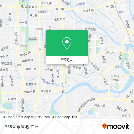 758音乐酒吧地图