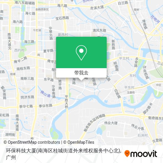 环保科技大厦(南海区桂城街道外来维权服务中心北)地图