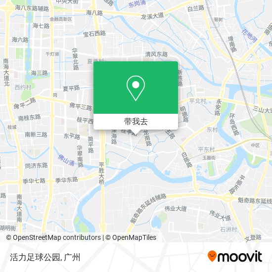 活力足球公园地图