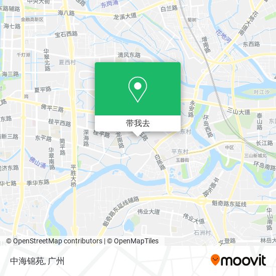 中海锦苑地图