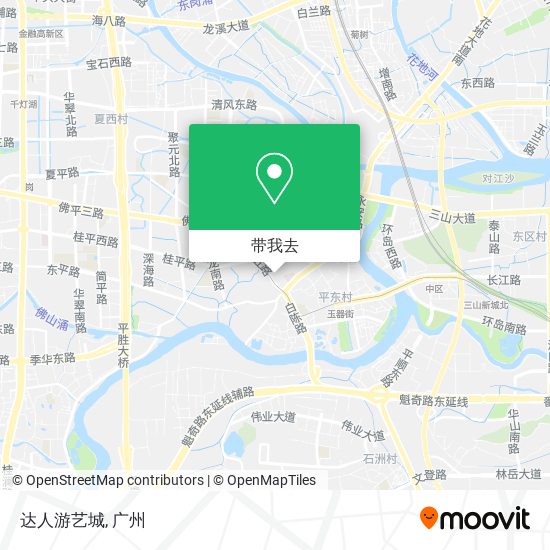 达人游艺城地图