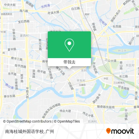 南海桂城外国语学校地图
