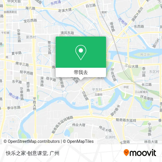 快乐之家·创意课堂地图