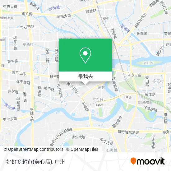 好好多超市(美心店)地图