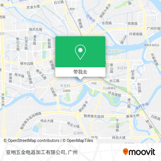 亚翊五金电器加工有限公司地图