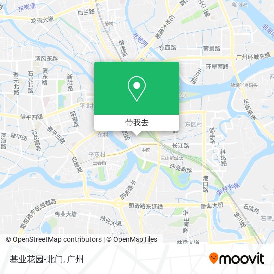基业花园-北门地图