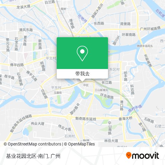 基业花园北区-南门地图