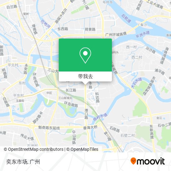 奕东市场地图