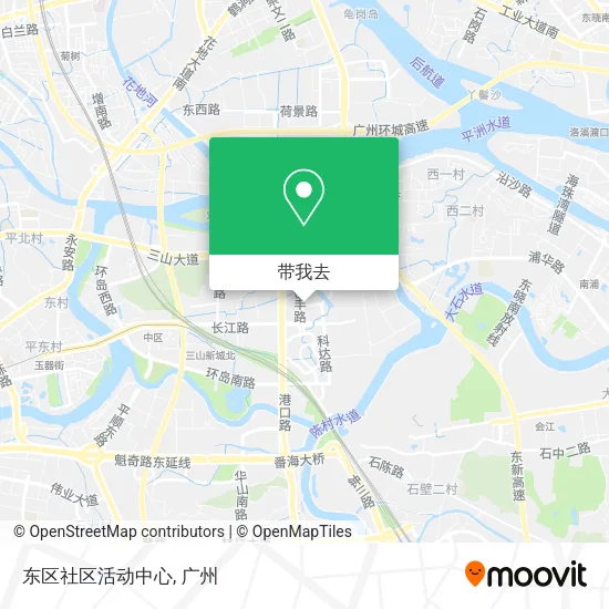 东区社区活动中心地图