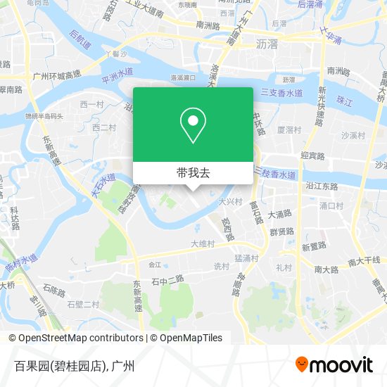 百果园(碧桂园店)地图