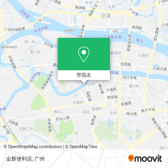 金辉便利店地图