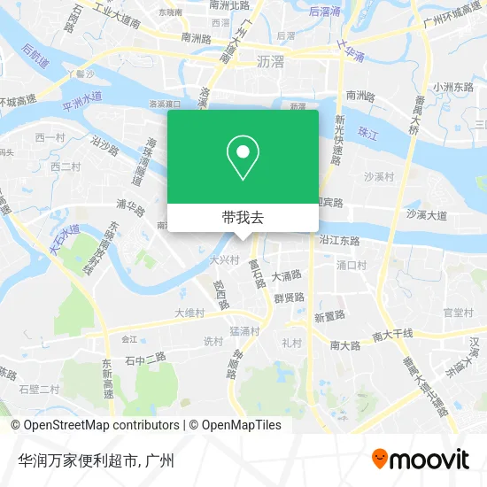 华润万家便利超市地图
