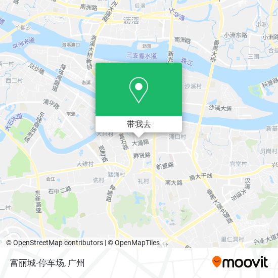 富丽城-停车场地图