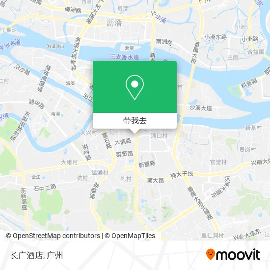 长广酒店地图