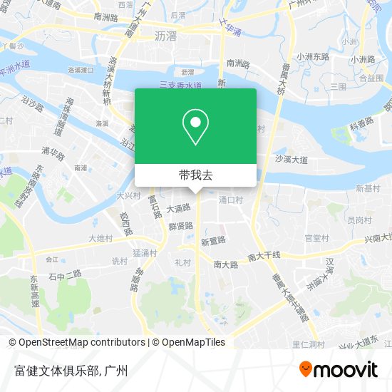 富健文体俱乐部地图