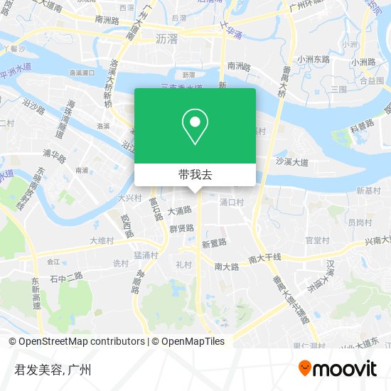 君发美容地图
