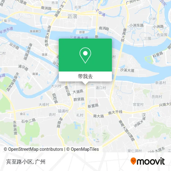 宾至路小区地图