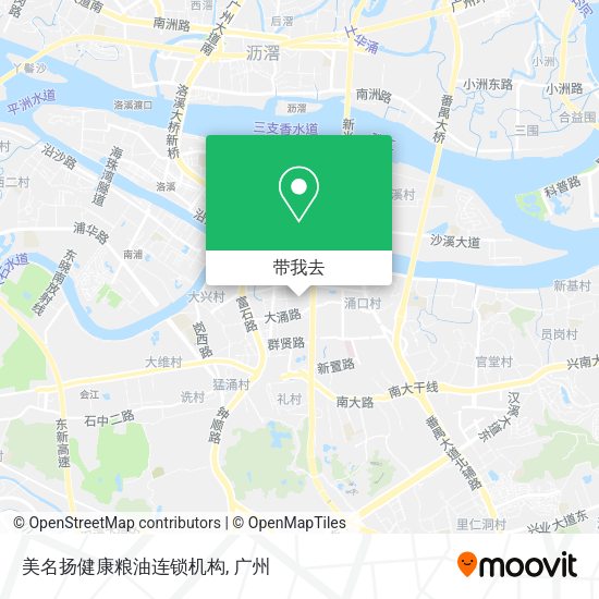 美名扬健康粮油连锁机构地图