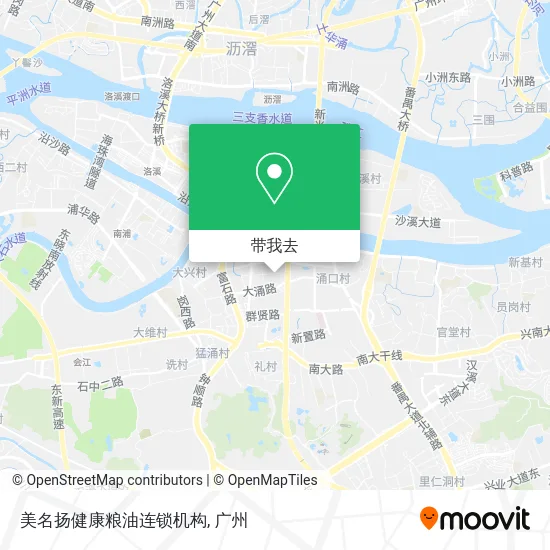 美名扬健康粮油连锁机构地图