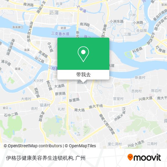 伊格莎健康美容养生连锁机构地图
