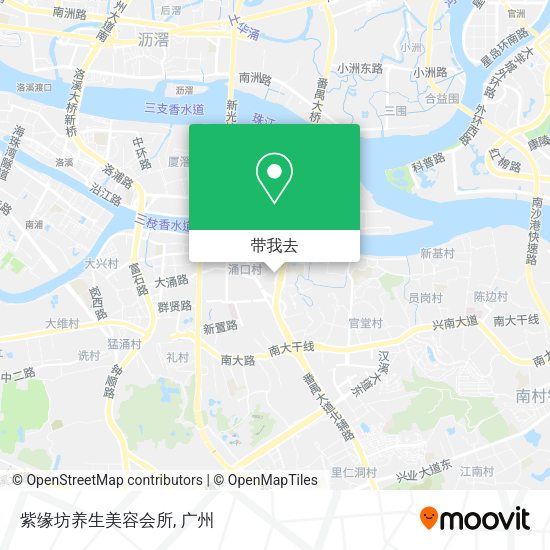 紫缘坊养生美容会所地图