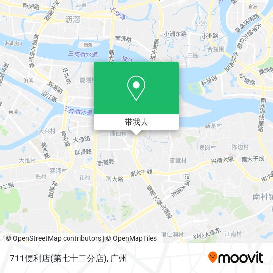 711便利店(第七十二分店)地图